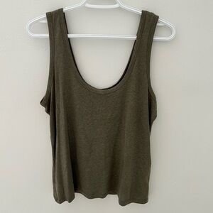 Abercrombie & Finch Green Tank Top